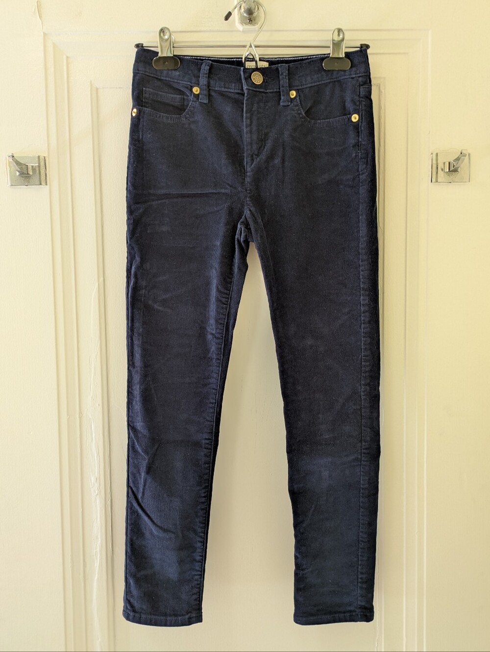 Crewcuts Navy Blue Pincord Corduroy Pants